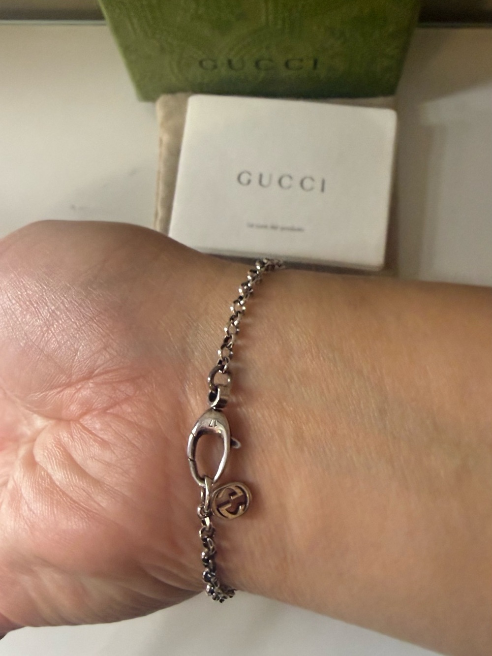 GG Marmont key charm bracelet - Picture 7 of 9